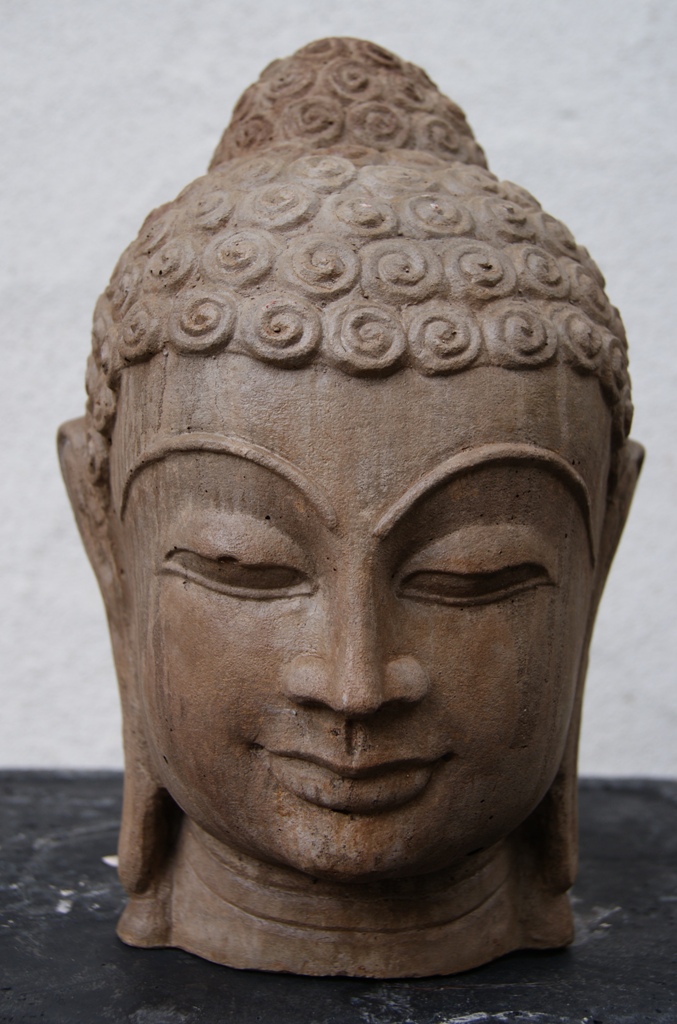 Buddhakopf | Buddha Köpfe | Buddha Steinfiguren | Steinfigurenshop 