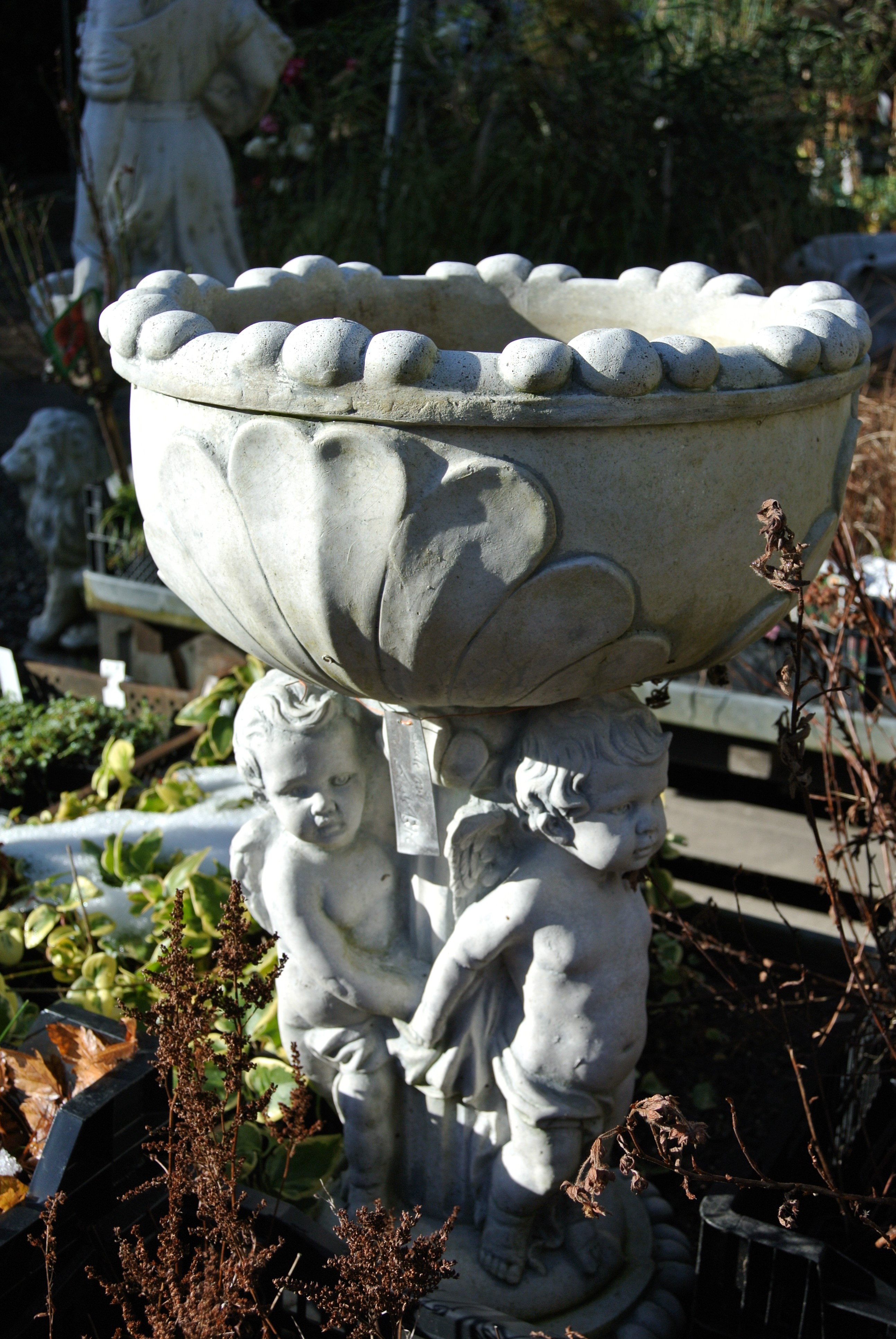 Kindersäule mit Schale - 65cm