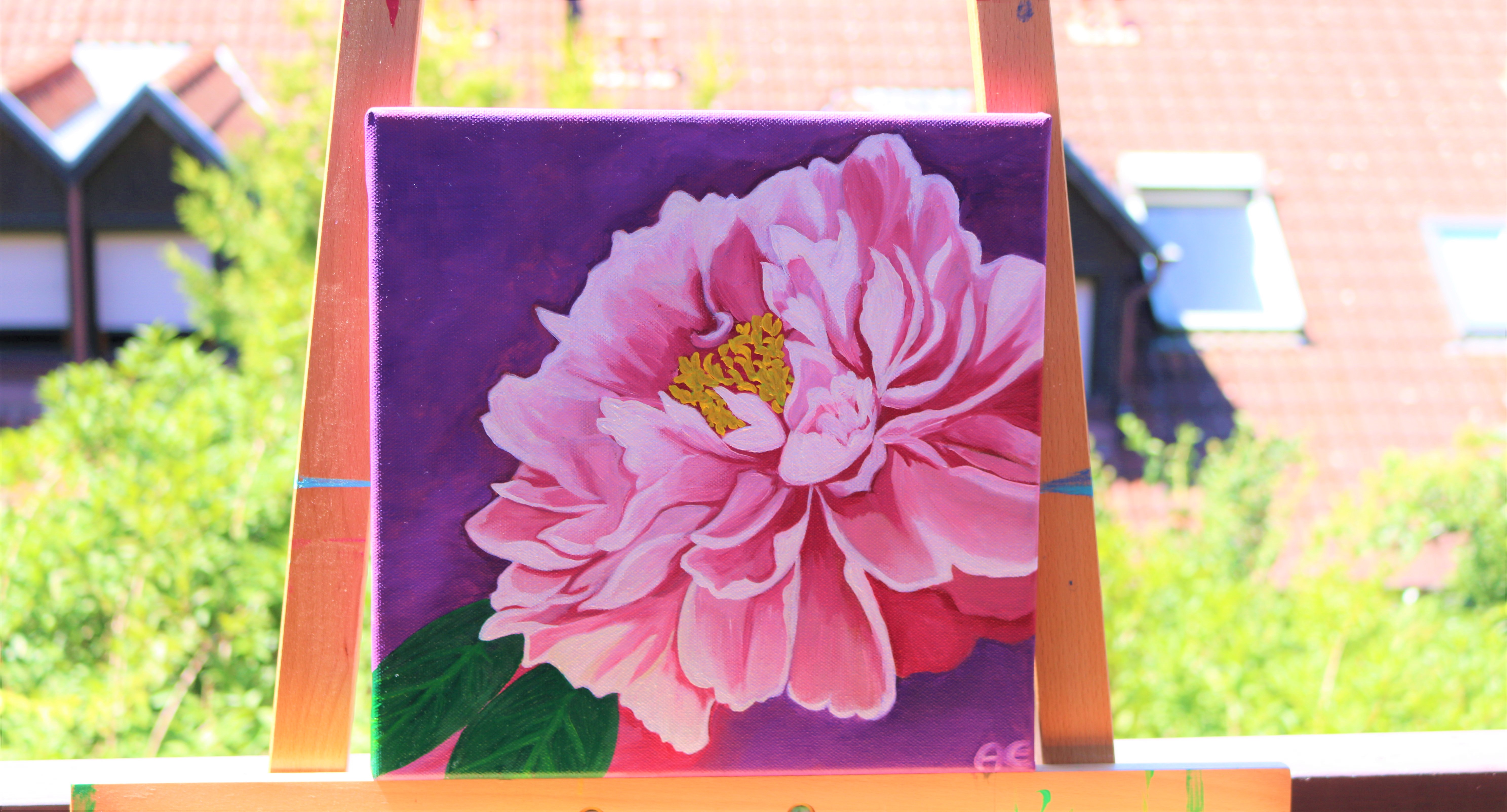 Peony love - Original and print