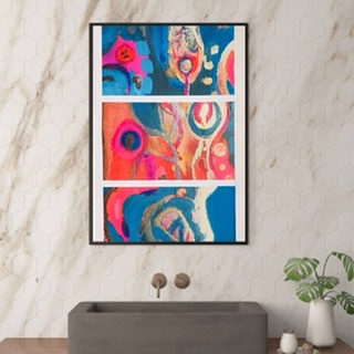 Universe of colors painting - Print