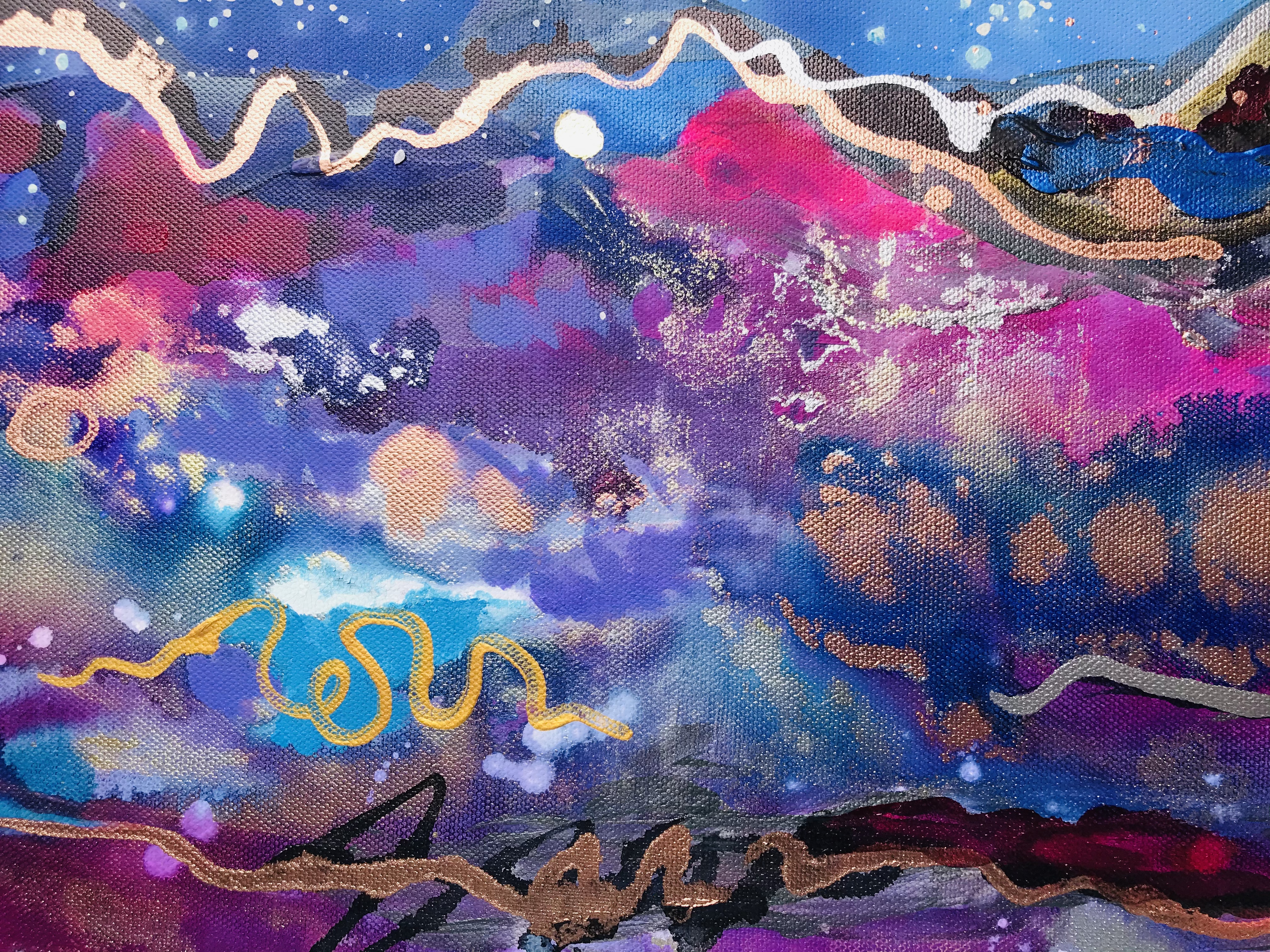 MAGICAL UNIVERSE - Original painting