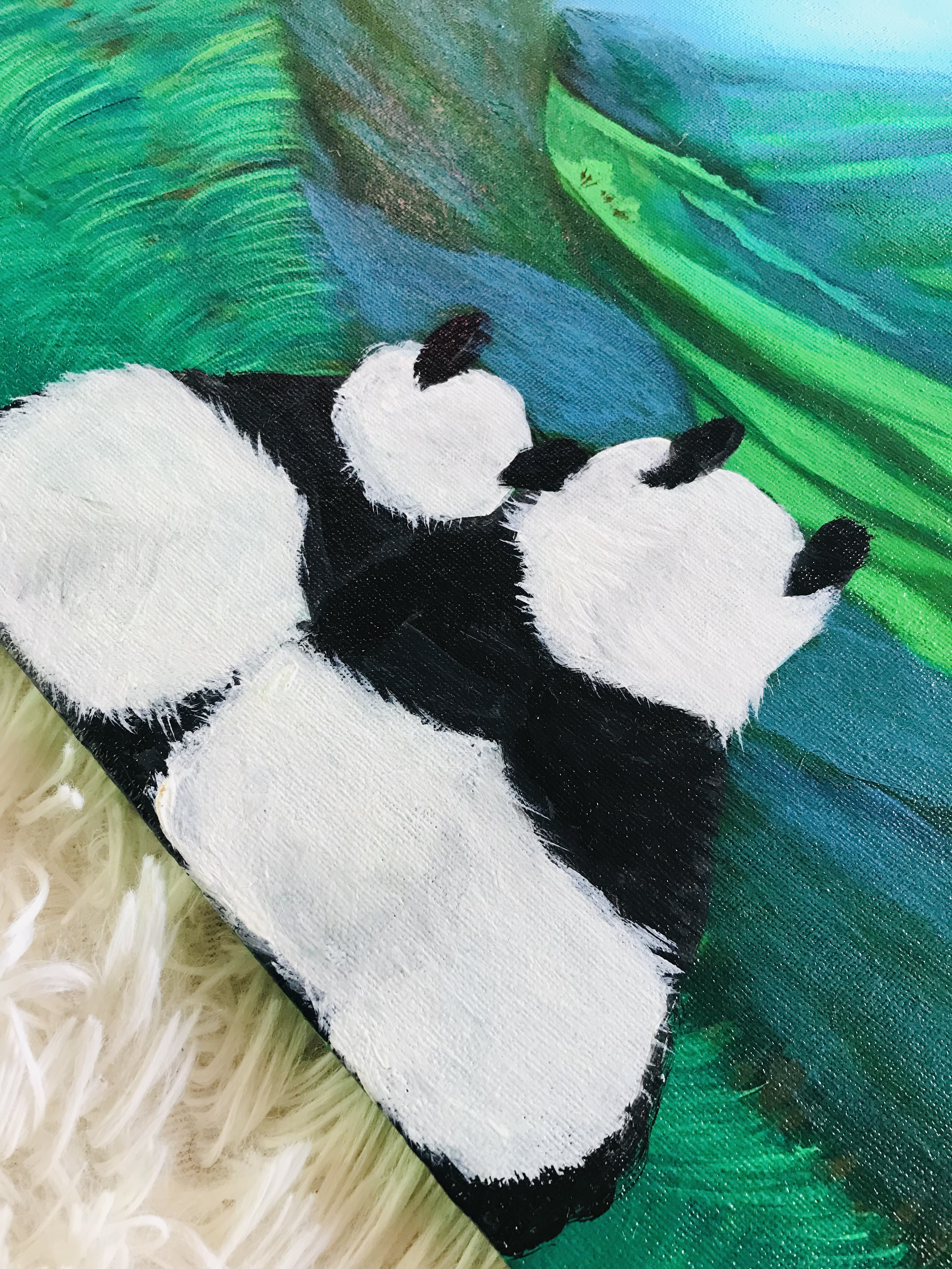 Panda Dream painting - print