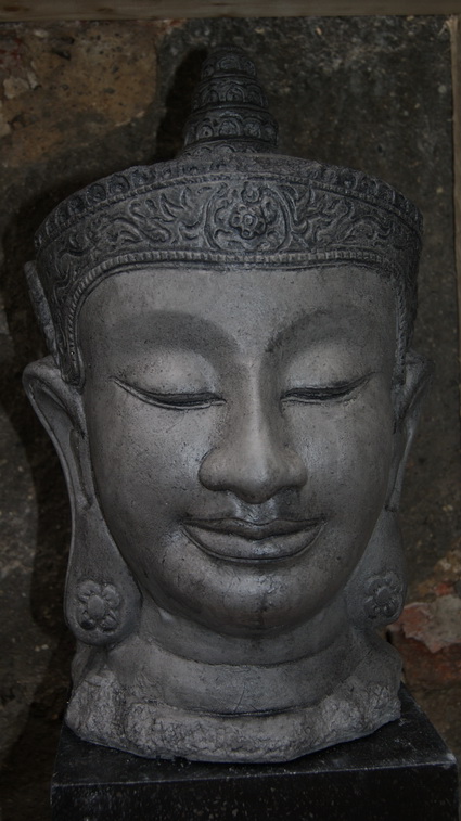 Buddhakopf aus Kambodscha