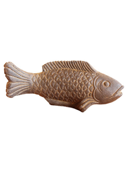 Fisch Skulptur 25cm, farbig